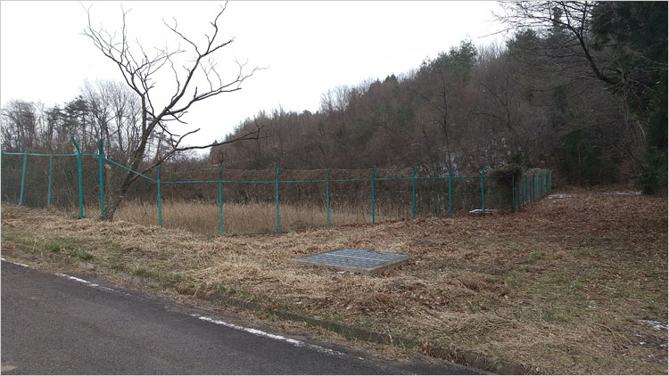 外回りで江泉館の北側