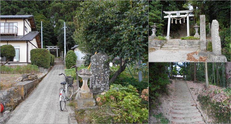 越久館（おきゅうだて）の神明神社