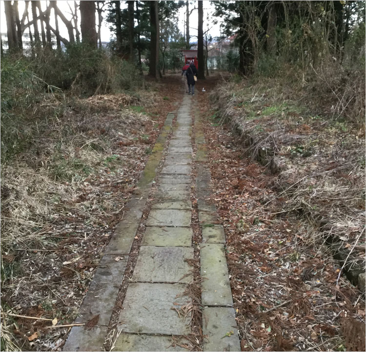 須賀川城の城郭を堪能