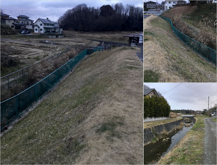 下の川（栗谷沢）