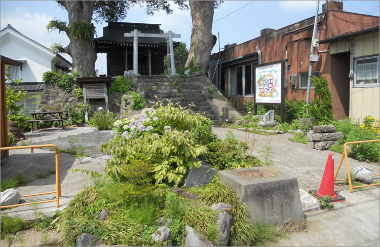 二階堂神社は須賀川城