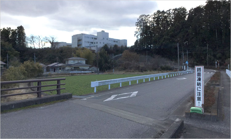 岡本城の東と二の堀