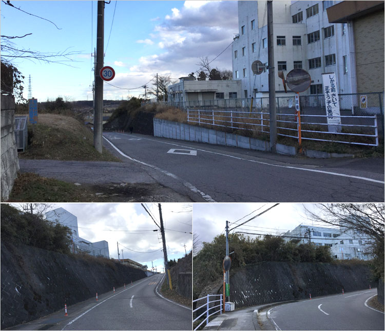 岡本城三の堀（比定）