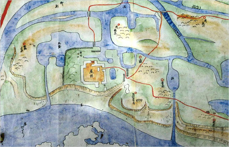 真田昌幸の頃の上田城