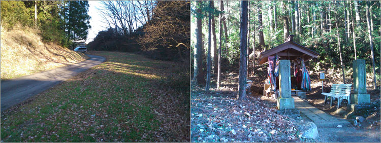 堀江山城の北窪不動尊
