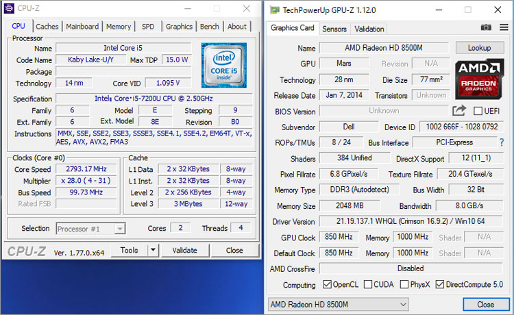 Radeon HD 8500M