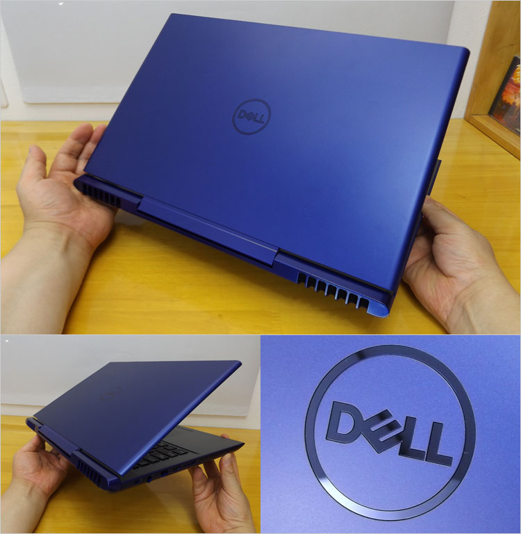 Vostro15（7580）のメタリックブルー画像