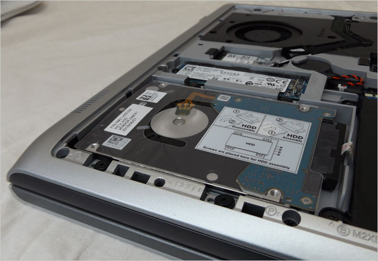 HDDの搭載