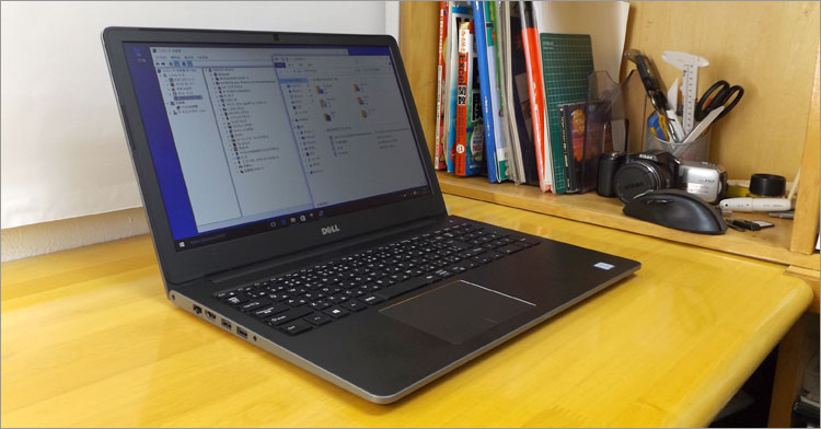 DELLサイトにあるVostro 15（5568）の詳細情報