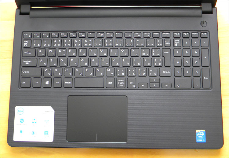 Vosteo 15-3000（3558）のキーボード