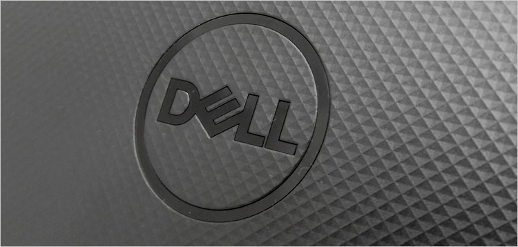 DELLロゴを配置。