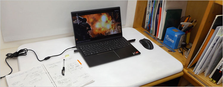 購入先DELL直販：Vostro 5515