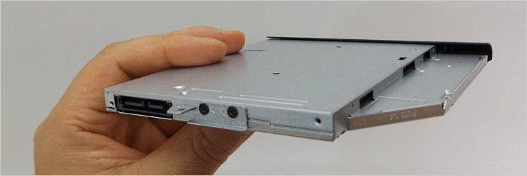 9.5mmウルトラ・スリムドライブ