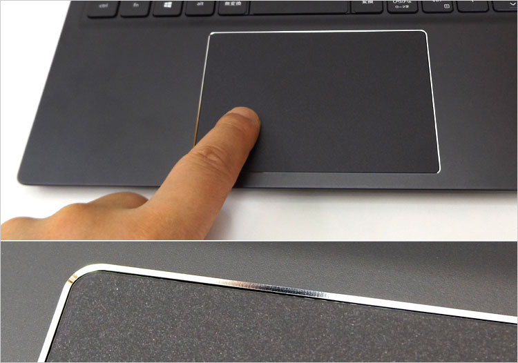 タイヤモンドカット加工が施されている