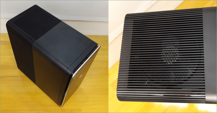 12センチ角ファンを搭載