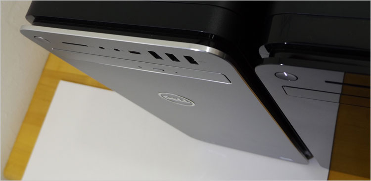 XPS 8930タワースリットのアルミです