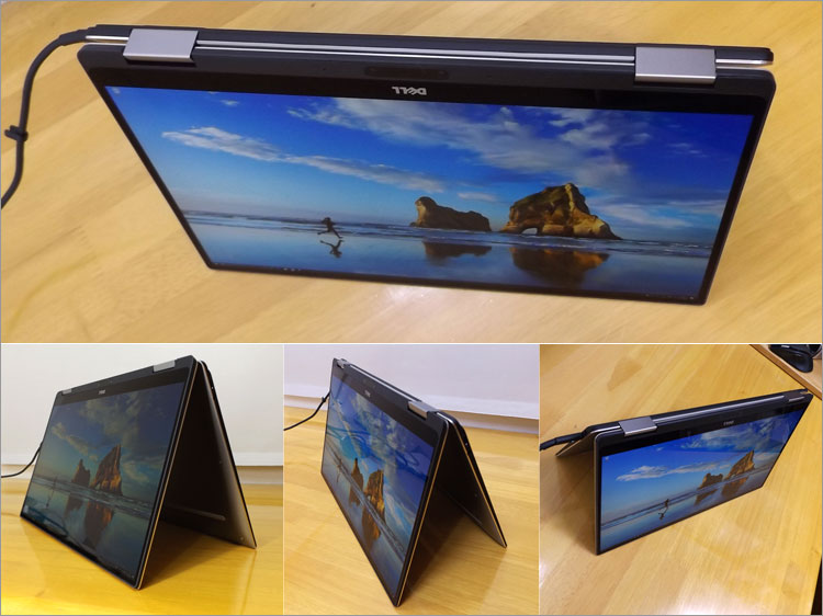 XPS 13 2-in-1（9365）のIGZO IPSパネル