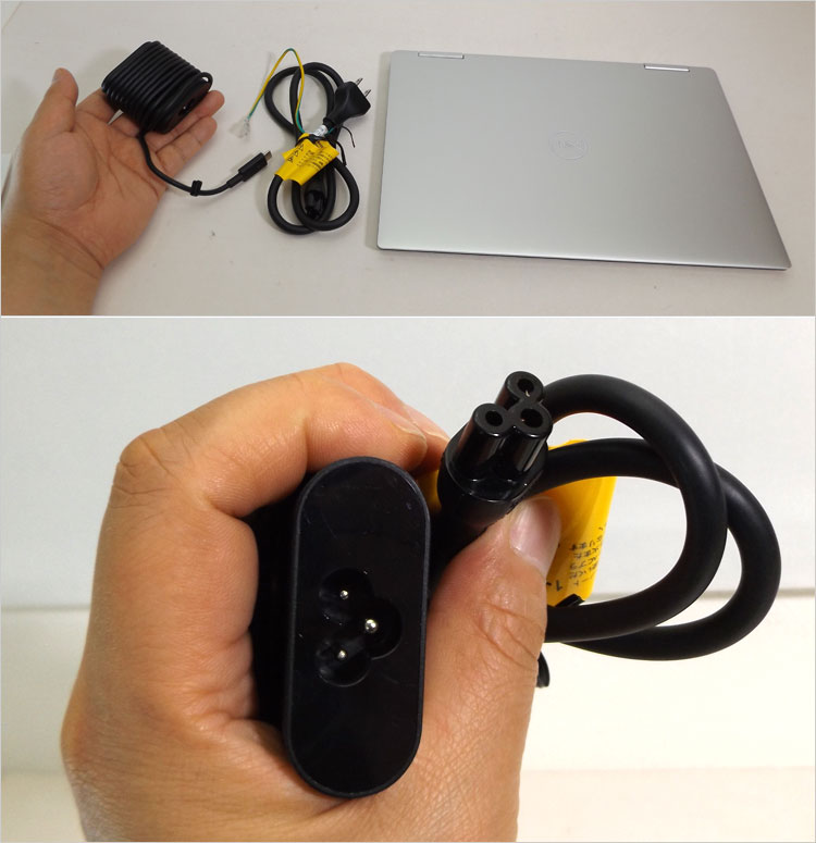 45WのACアダプタ付属 （USB Type-Cコネクタ）