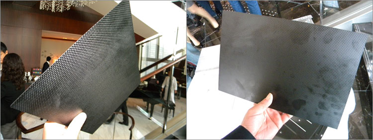 カーボンファイバー素材を使ったXPS 13