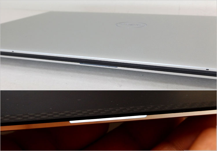 電源およびバッテリーステータスライト