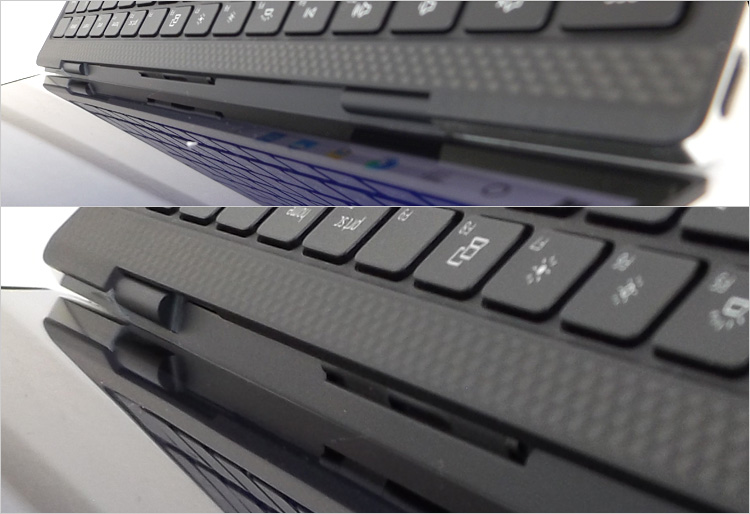 XPS 13（9310）の排気口写真