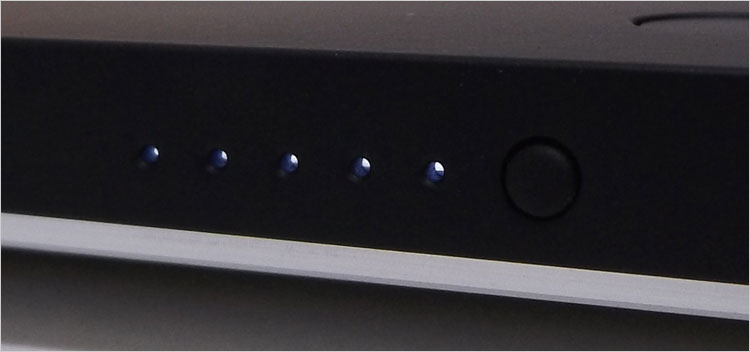 5段階のLEDライト