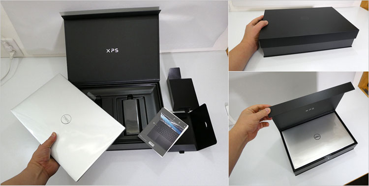 XPSと箔押しされた化粧箱入り