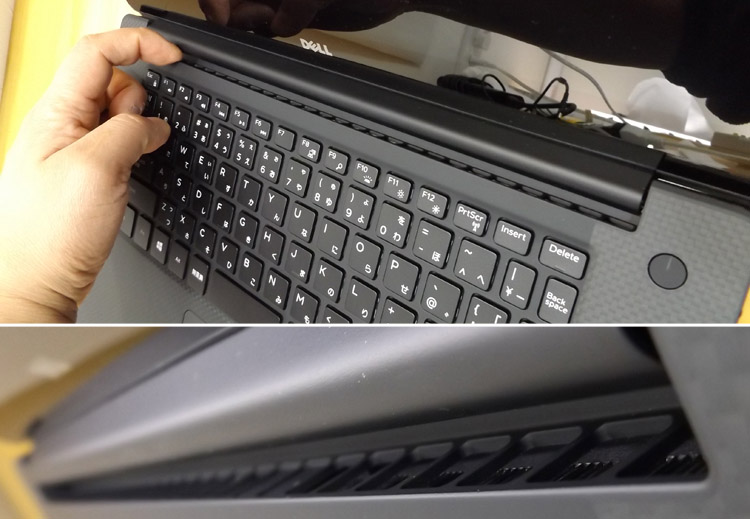 排気口のチェック