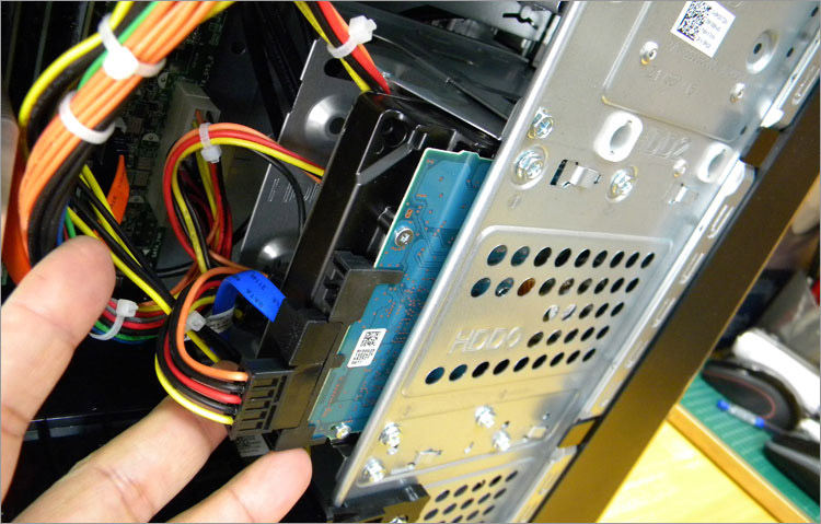 3.5インチHDDベイ