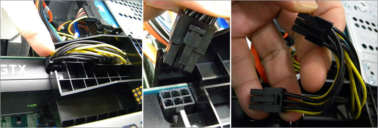 PCI Express電源コネクタ 「6ピン」