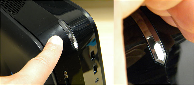 六角形にLEDライトALIENWARE X51（R2）