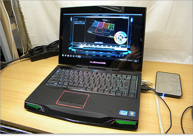 「Alien FX」をいじってみました