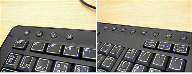 ホットキーやメディアコントロール・キー