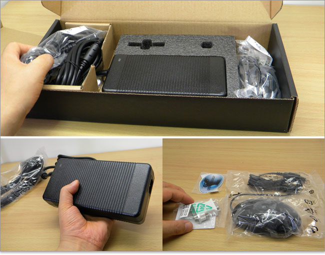 Alienware X51の330WのACアダプタ