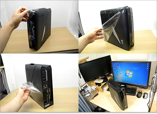 セットアップされるAlienware X51