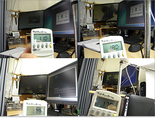 Alienware X51のレビューで消費電力チェック