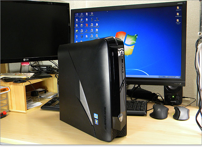 2012年1月の発売のAlienware X51をレビューした。デザインチェック