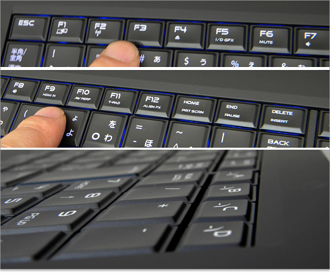 ファンクションキー