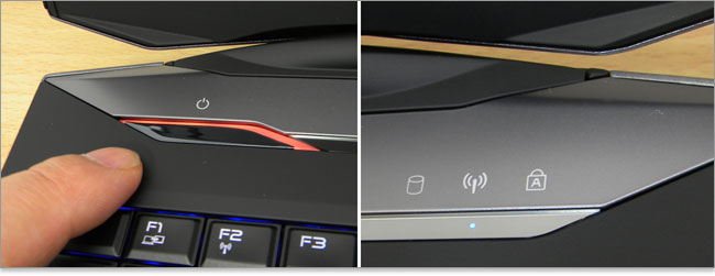 Caps-lock ステータスライト