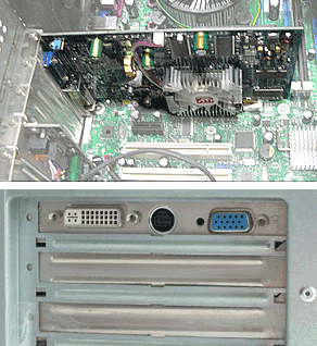 PCI Express×16に装着