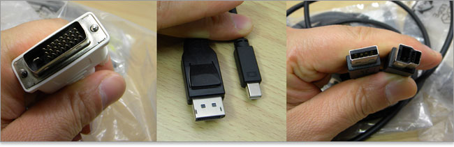 DELL U2913WMで同梱しているもの一覧