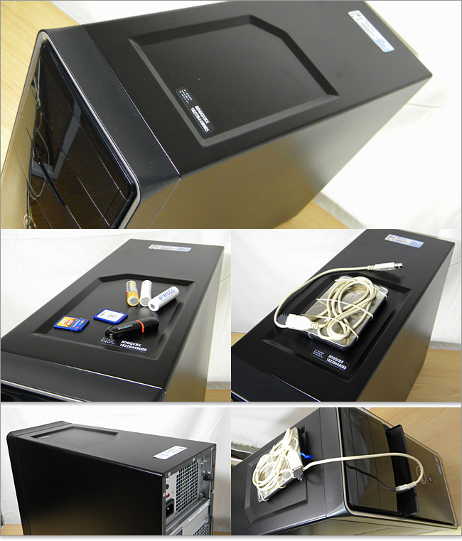 Inspiron天井にはUSB端子がない