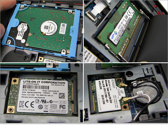 LITE-ON製の24GB SSD-ENVY15-j100分解