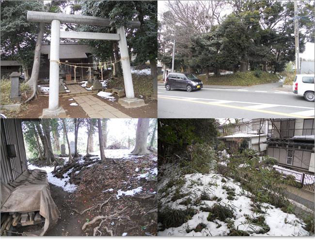 金杉十字路の交差点