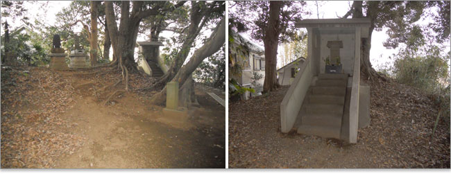 雪解塚～夏見城跡地の遺跡