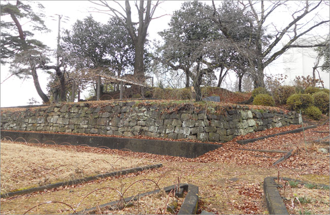 愛宕山城の本丸