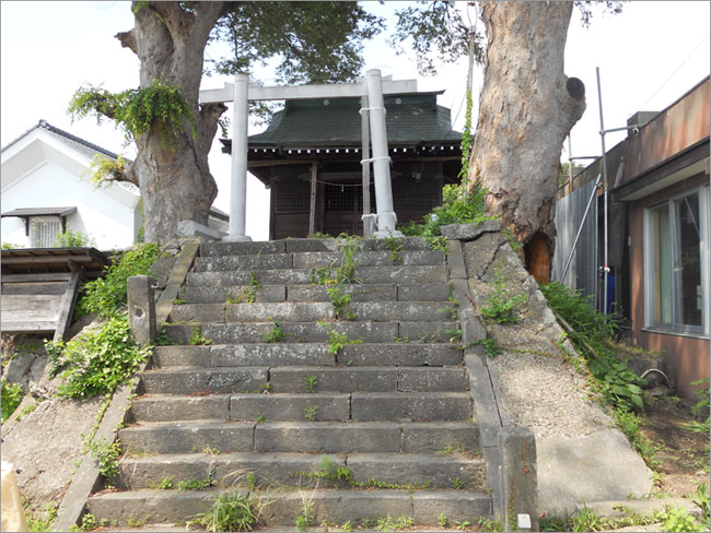 二階堂氏の本丸