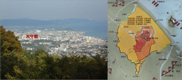 小田原城総構え