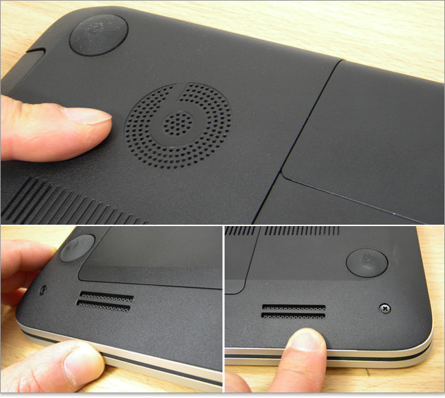 ENVY17-j100 Leap Motion SE の5スピーカ