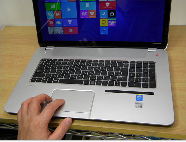 ENVY17-j100 Leap Motion SE クリ行くボタンなし